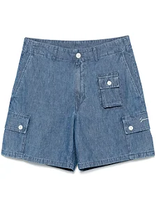 Givenchy Bermuda Cargo Blue Denim