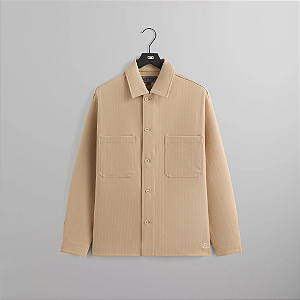 Kith Jaqueta Double Weave Ace Buttondown Eternal Bege