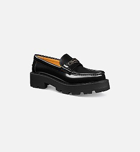 Dior Loafer Boy com Plataforma Preta