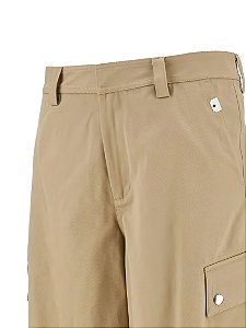 Off-White Short Cargo Safari Bege
