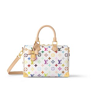 Louis Vuitton x Takashi Murakami Bolsa Speedy Bag 25 Canva Manogram