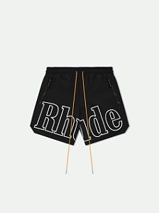 Rhude Bermuda RH Logo Preta