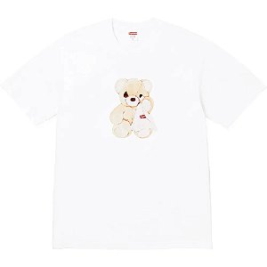 Supreme Camiseta Bear Branca