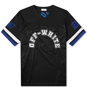 Off-White Camiseta Abloh Jersey 23 Preta