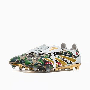 Adidas x Bape Chuteira Predator Elite Hemp Verde