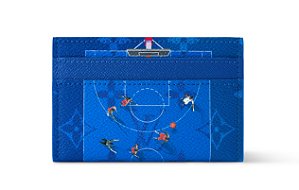 Louis Vuitton Porta-Cartão Duplo Basket Azul