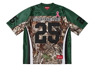 Supreme Camiseta Jersey Breast Cancer Awareness Verde