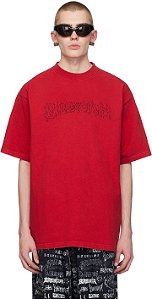 Balenciaga Camiseta Red Flame Vermelho