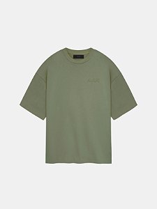 Amiri Camiseta Oversized Olive