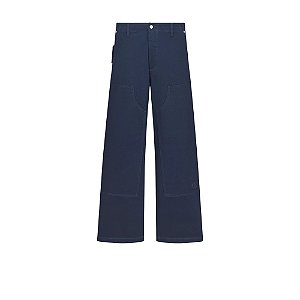 Dior Calça Carpenter CD Icon Azul Marinho