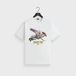 Kith Camiseta For Pixar Just Flyning Vintage Branca