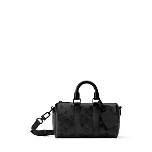 Louis Vuitton Bolsa Keepall 25 Bandoulière Preta