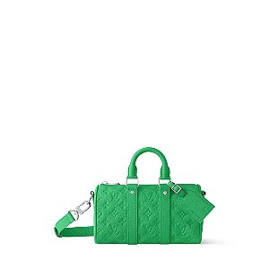 Louis Vuitton Bolsa Keepall 25 Bandoulière Monogram Verde
