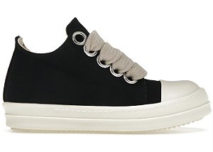 Rick Owens Jumbo Lace Low Preto