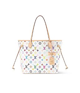 Louis Vuitton x Takashi Murakami Bolsa Neverfull MM Multi Cor