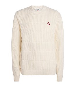 Casablanca Moletom Merino Bege Padded Bege