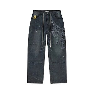 Vale Forever Calça Chain Painters 'Asphalt' Preta