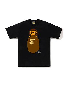Bape Camiseta Milo on Ape Head Preta