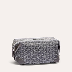 Goyard Necessaire Bowling 25 Toiletry Bag Cinza