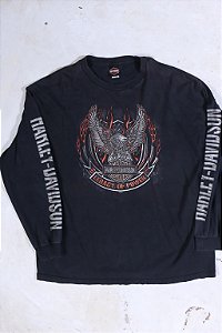 Nubian x MVLVINCE Camiseta Manga Longa Santa Fé Preta