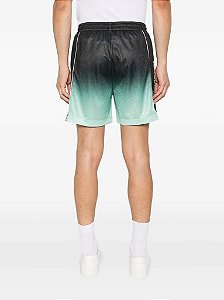 Casablanca Bermuda Logo Detailed Monogram Degrade Verde