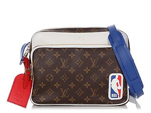 Louis Vuitton x NBA Bolsa Nil Messenger Marrom