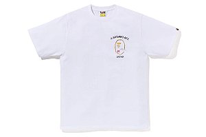 Bape Camiseta Japan Souvenir #1 Branca
