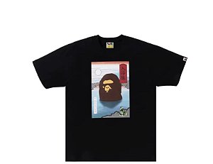 Bape Camiseta Japan Souvenir #2 Preta