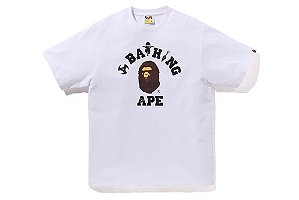 Bape Camiseta Ninja College Branca