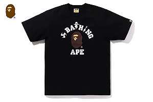 Bape Camiseta Ninja College Preta