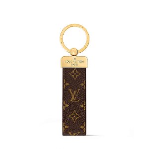 Louis Vuitton Chaveiro Dragonne Marrom