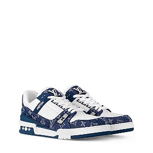 Louis Vuitton Tênis LV Trainer Azul