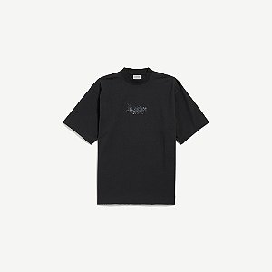 Balenciaga Camiseta E Bermuda Sketchy Preta