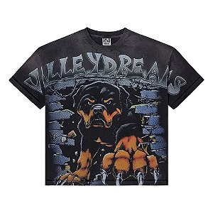 Vale Forever Camiseta Rottweiler Preta