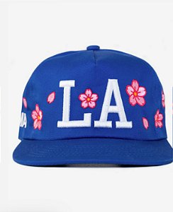 Oma Studios Boné La Cherry Blossom Azul