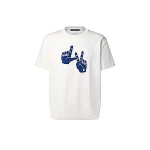 Louis Vuitton Camiseta Signature Patch Branca