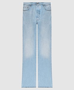 Off-white Calça Diagonal Fresco Azul Jeans
