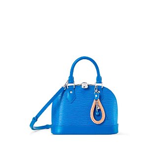 Louis Vuitton Bolsa Alma BB Epi Azul