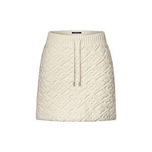 Louis Vuitton Saia Atoalhada com Monogram Bege