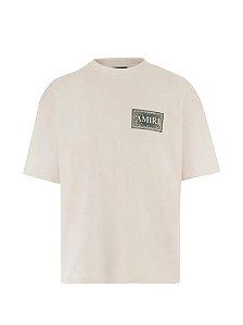 Amiri Camiseta Bandana Branca