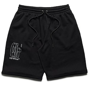 Off-White Bermuda Big Double Arrow Skate Preta