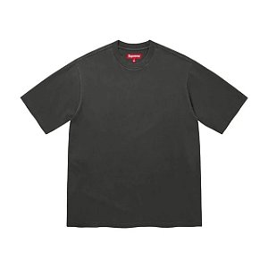 Supreme Camiseta Rhinestone Script Preta