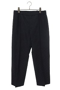 Gucci Calça GG Pattern Preta