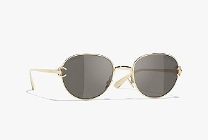 Chanel Óculos de sol Pantos A71806 X01060 L1523 Dourado