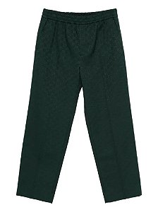 Gucci Calça GG Canvas Trousers Verde