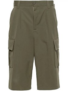 Gucci Bermuda Cargo Panelled Ripstop Verde