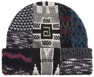 Supreme Touca Patchwork SS26 Preta
