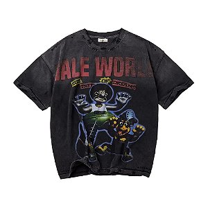Vale Forever Camiseta Happy Preta