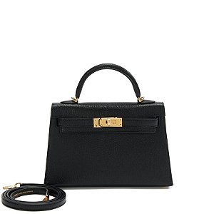 Hermes Mini Kelly 2025 Preta