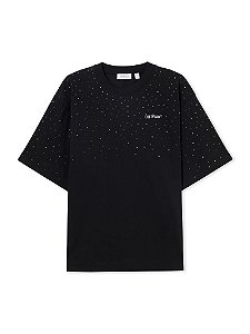 Off-White x Swarovski Camiseta Arrow Skate Preta